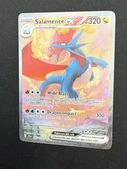 Pokemon TCG Salamence EX Full Art Card Journey Together 187/159 - Image 2