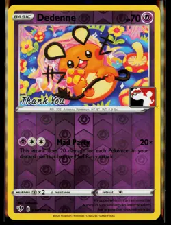 Dedenne - (Pokemon League) [Thank You] Reverse Holo Promo League & Championship - Image 1