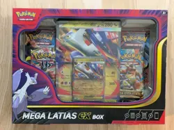 Pokemon TCG Mega Evolution Latias ex Collection Box Sealed - Image 1