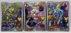 Pokemon TCG First Partner Illustration Collection Series 2 Gen 8 Galar Starters - Image 1