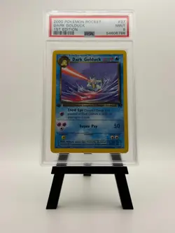 The Pokemon Company 2000 Team Rocket Dark Golduck 37/82 1st Ed Eng PSA 9 - Image 1