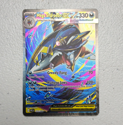 Pokemon TCG Mega Sharpedo EX 127/094 ME02 Phantasmal Flames Full Art Holo - Image 1