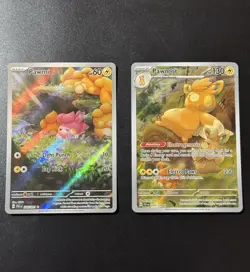 Pokemon TCG Pawmi Fullart & Pawmot Fullart Scarlet Violet Base Set - Image 1