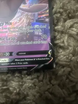 Pokemon TCG Crown Zenith Mew v Holo Ultra Rare Card 060/159 Near Mint Condition - Image 5
