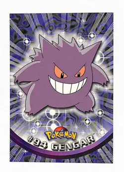 Gengar #94 1st Print Blue Logo US Pokemon Topps Series 2 NM or better - Image 1