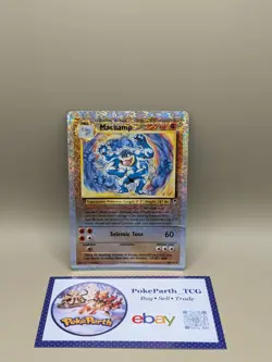Pokemon Card Machamp 15/110 Legendary Collection Set Reverse Holo Rare MP - Image 1