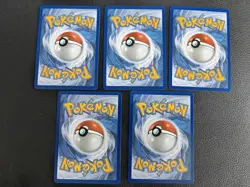 Pokemon TCG - All 5 Non Holo Rares Pre Release Perfect Order Master Set - Image 4