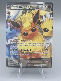 Flareon EX Generations Radiant Collection RC28/RC32 Full Art Holo Ultra Rare - Image 1