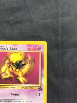 Pokemon Cards: Wizards Black Star Promo: Sabrina's Abra 19 - Image 3
