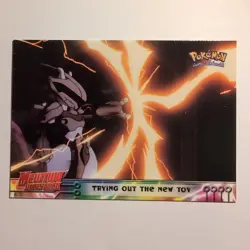 Pokemon Topps - Mewtwo Strikes Back - English - #7 - Scene Card - 1998 - Image 1