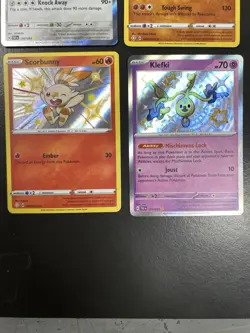 Pokemon TCG Paldean Fates Shiny Holo Rare 4 Card Lot NM/Mint - Image 3