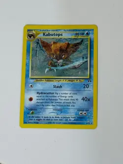 Pokemon Card Kabutops 6/75 Neo Discovery Holo Rare Vintage 2001 WOTC - Image 1