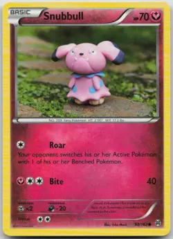 Snubbull 98/162 BREAKthrough Common Pokemon MP - Image 1