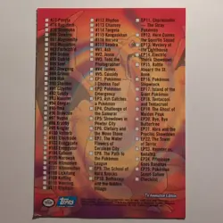 Pokemon Topps - Trading Cards Series 2 - English - Card - 1999 - Image 2