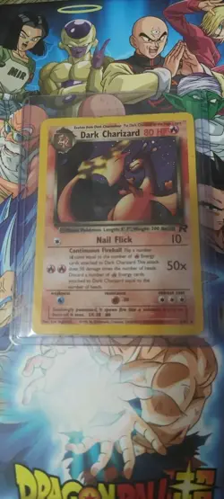 Dark Charizard Holo Rare 4/82 Team Rocket Pokemon Card - 2000 - Image 1