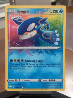 Kyogre 021/072 Amazing Rare Holo Shining Fates Pokemon NM - Image 1