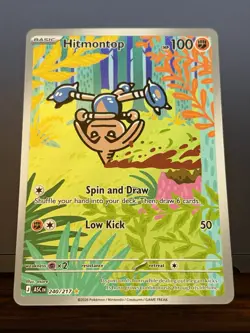 Hitmontop 240/217 ME: Ascended Heroes Illustration Rare Pokemon - Image 1