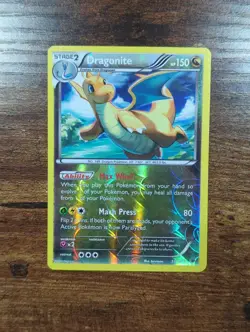 2015 Pokemon XY Roaring Skies Dragonite Reverse Holo #51/108 - Image 1