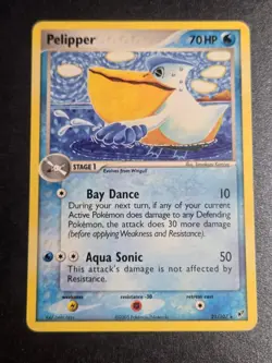 Pelipper 21/107 MP Deoxys Rare Pokemon - Image 1