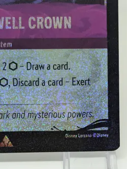 Disney Lorcana Illumineer's Quest Half Hexwell Crown Cold Confetti Foil 223/204 - Image 5