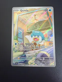 Quaxly 206/193 Sv02: Paldea Evolved Holo Pokemon - Image 1