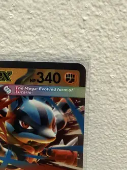 Pokemon TCG - Mega Lucario ex 077/132 Play Stamped Prize Pack Series 8 Holo - Image 4