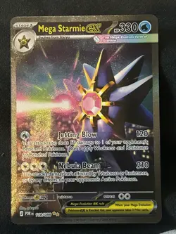 Mega Starmie Ex 118/088 - SIR - Perfect Order - Pokemon TCG Rare Mint - Image 1