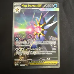Mega Starmie EX #118/088 SIR Perfect Order Pokemon English MINT CONDITION - Image 1