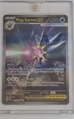 Mega Starmie EX #118/088 SIR Perfect Order Pokemon English MINT CONDITION - Image 1