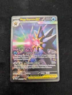 Mega Starmie EX #118/088 SIR Perfect Order Pokemon English MINT CONDITION - Image 1