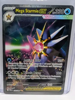 Pokemon TCG Mega Starmie EX SIR 118/088 Perfect Order Near Mint - Image 1