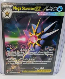 Pokemon TCG Mega Starmie EX SIR 118/088 Perfect Order Near Mint - Image 3