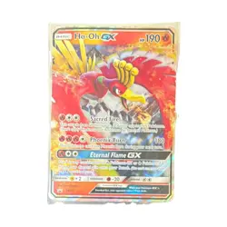 Ho-Oh GX SM57 190 HP Holo Promo - Sun & Moon Pokemon TCG English PRE OWNED MINT - Image 1