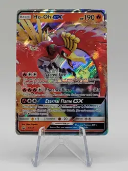 HO-OH GX - SUN & MOON - SM57 Black Star Promo Pokemon TCG NM/M - Image 1