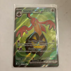Gourgeist ex 102/86 Full Art Double Ultra Rare Pokemon Chaos Rising ME04 NM - Image 1