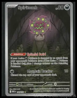 Spiritomb 148/132 Mega Evolution Pokemon TCG NM - Image 1
