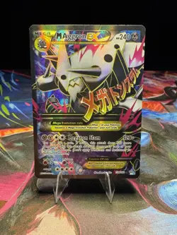 M Aggron EX 154/160 Full Art Ultra Rare – Primal Clash Pokemon - Image 1