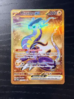 Miraidon ex 253/198 Scarlet & Violet Hyper Rare Pokemon NM/M - Image 1
