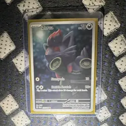 Pokemon TCG Zorua 075/064 SV Shrouded Fable Holo Rare Basic 70 HP EN 2024 - Image 1