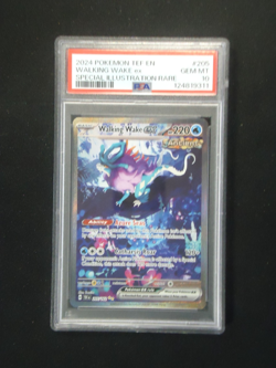 2024 POKEMON Walking Wake EX 205/162 Temporal Forces SIR PSA GEM MINT 10 - Image 1