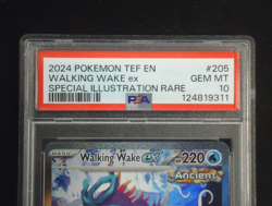 2024 POKEMON Walking Wake EX 205/162 Temporal Forces SIR PSA GEM MINT 10 - Image 3