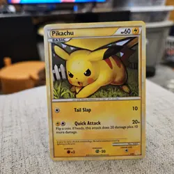 Pikachu Pokemon TCG HGSS Trainer Kit: Gyarados & Raichu Common Card #2/30 - Image 1