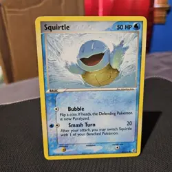 Squirtle Pokemon TCG FireRed And LeafGreen Common Card #83/112 DMG - Image 1