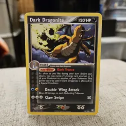 Dark Dragonite Pokemon TCG Team Rocket Returns Rare Card #15/109 - Image 1