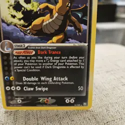Dark Dragonite Pokemon TCG Team Rocket Returns Rare Card #15/109 - Image 4