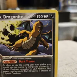 Dark Dragonite Pokemon TCG Team Rocket Returns Rare Card #15/109 - Image 5