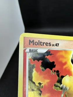 Pokemon TCG Moltres 10/100 Majestic Dawn Holo Rare ENG **Holo Bleed** - Image 3