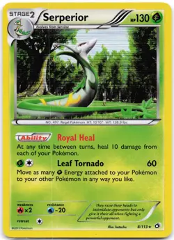 Serperior 8/113 Holo Legendary Treasures MP - Image 1
