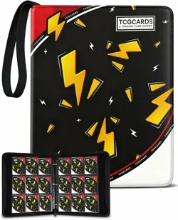 Pokemon Trading Card Binder Holds 900 Cards 9 Pocket Album TCG CCG MTG Game - Image 1