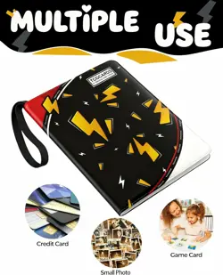 Pokemon Trading Card Binder Holds 900 Cards 9 Pocket Album TCG CCG MTG Game - Image 4